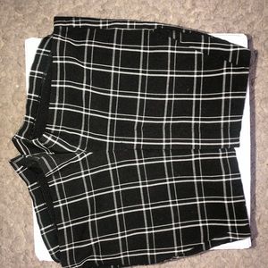 Checkered Forever 21 Shorts